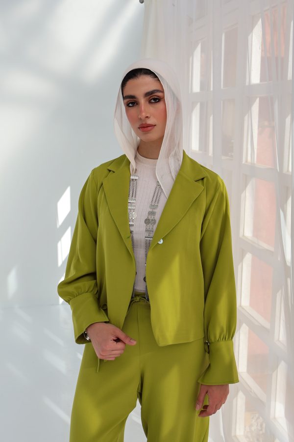 Rihana Set - In Lime Green - Image 5