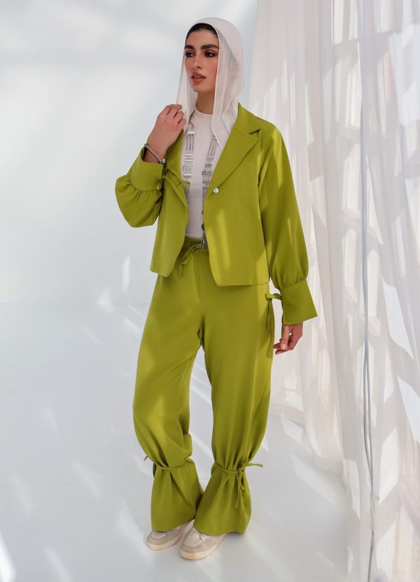 Rihana Set - In Lime Green