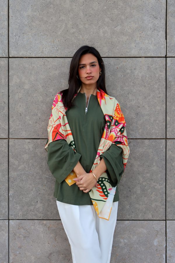 Olive Basic Shirt - Image 4