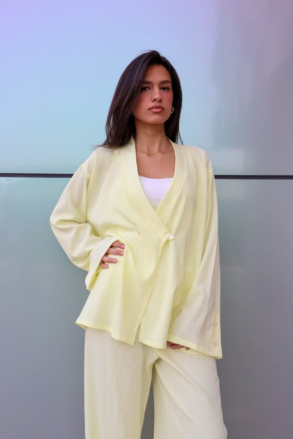 Wavy Pastel Yellow Set