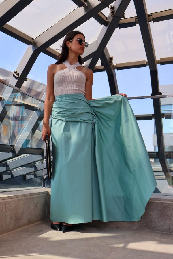 Ruffles Skirt in Mint - Image 6