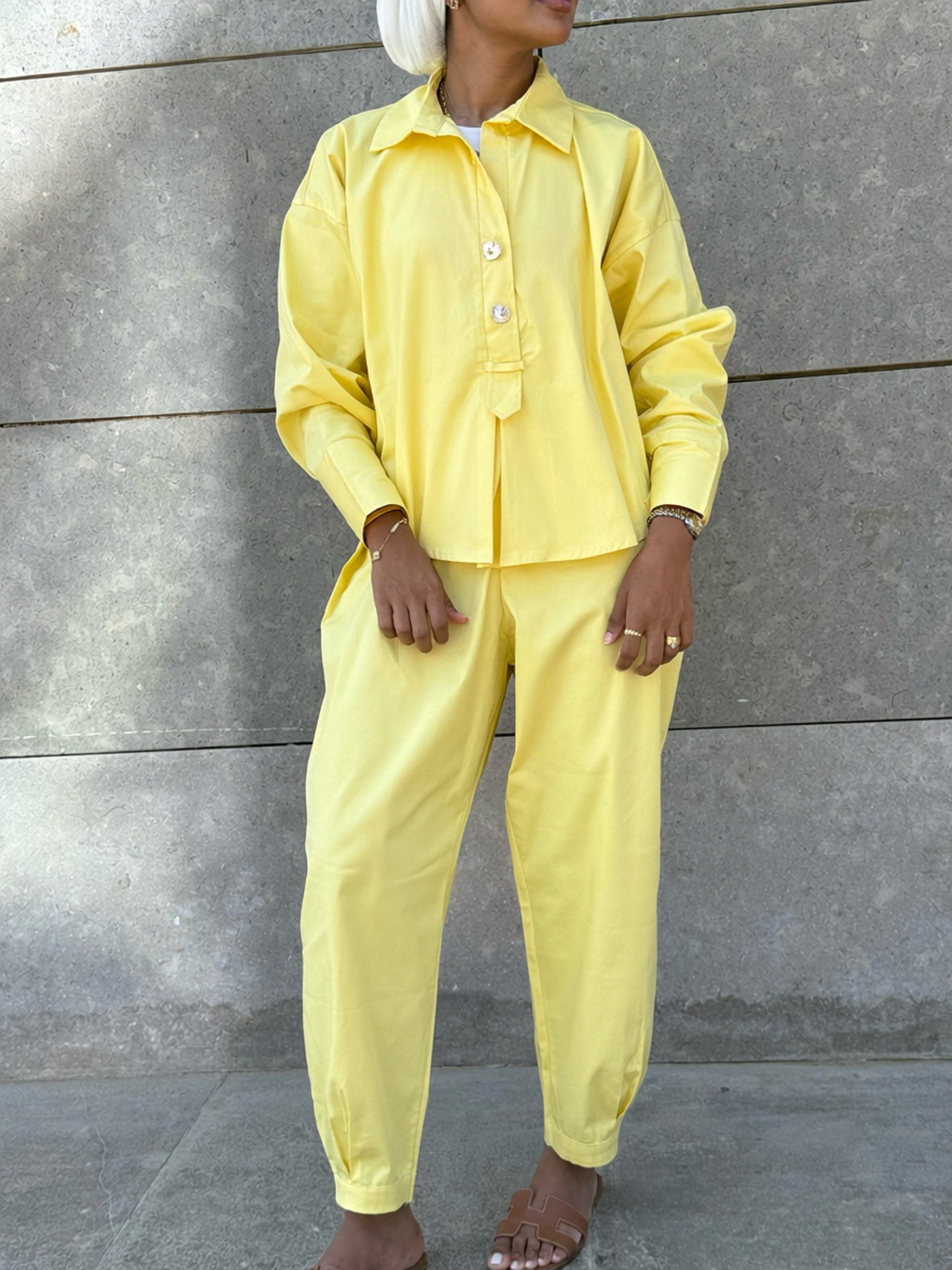 Oasis Set in Butter Yellow - Image 4