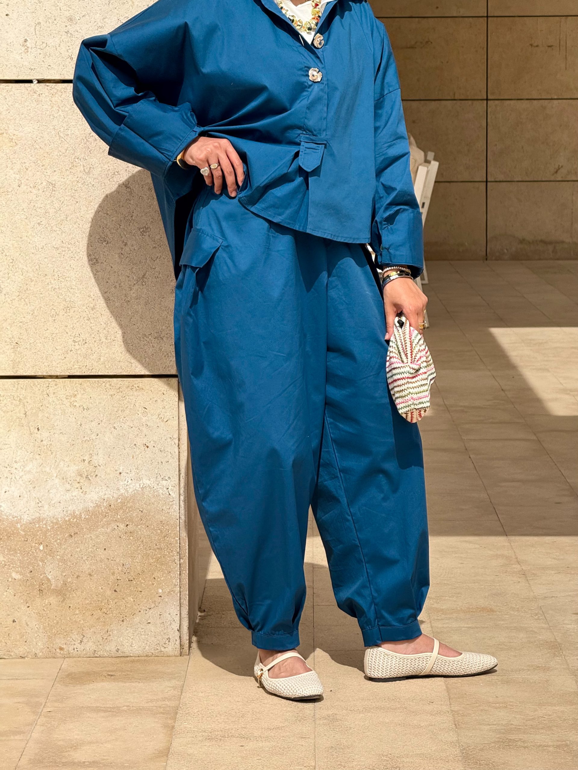 Oasis Set in Petrol Blue - Image 4