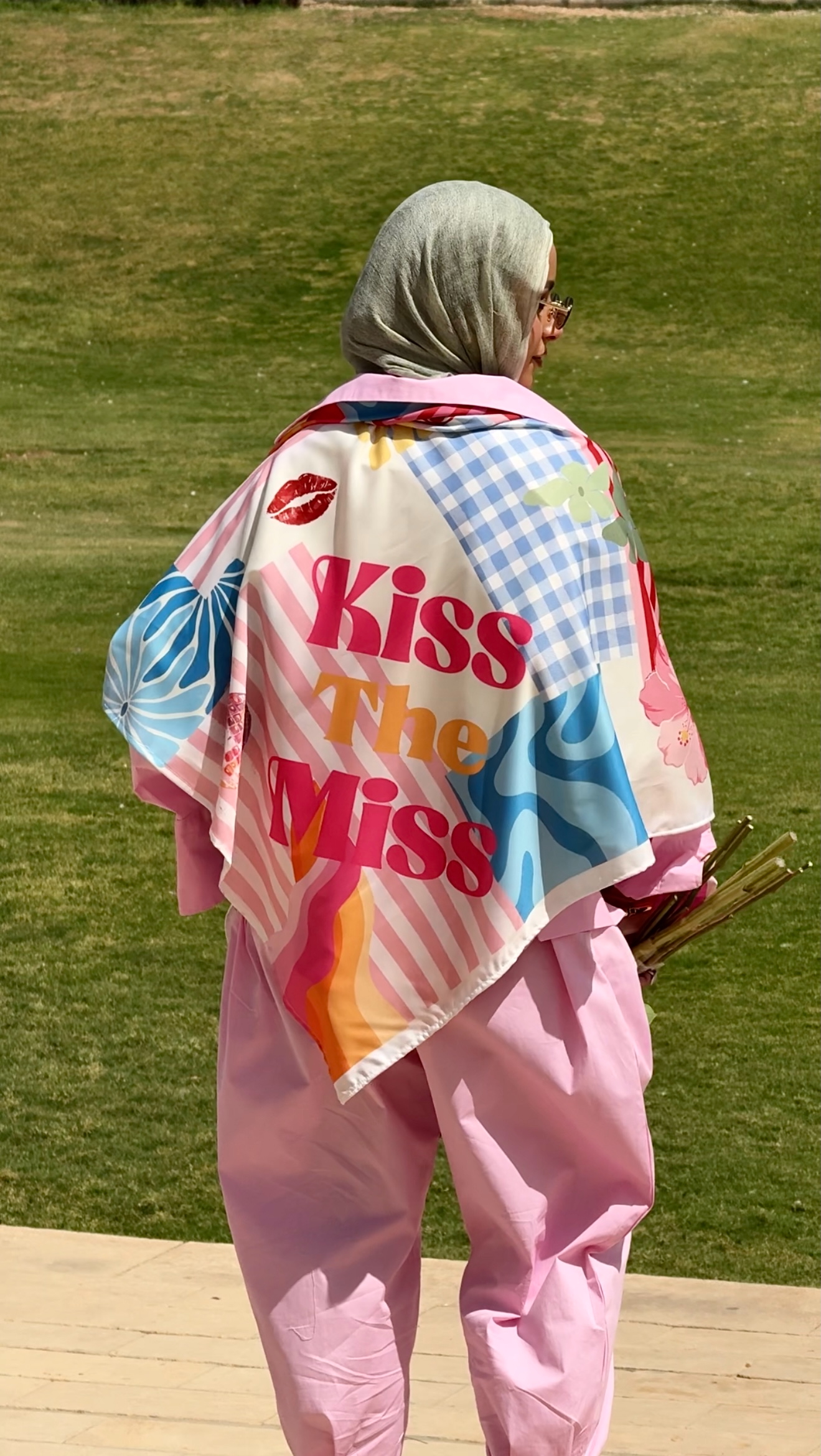 Cherry Berry Summer Scarf - Image 2